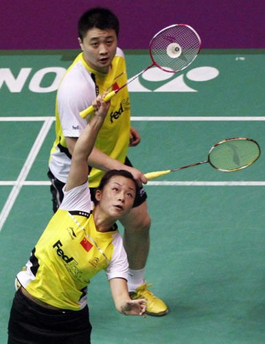 China wins men's singles, mixed doubles of badminton worlds