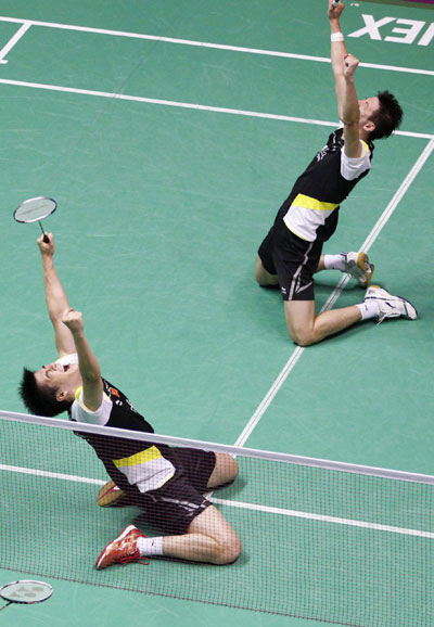 China reigns at badminton Worlds with sweep