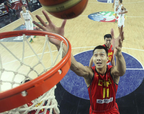China leaves basketball worlds after Lithuania loss