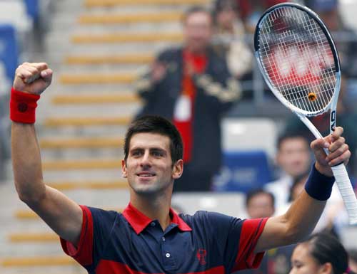 Djokovic enters the final again at China Open