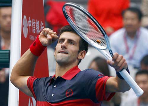 Djokovic enters the final again at China Open