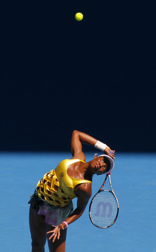 Venus' flesh-coloured underwear shocking at Australian Open