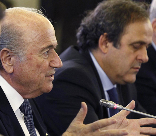 Platini will be a good FIFA president, says Blatter