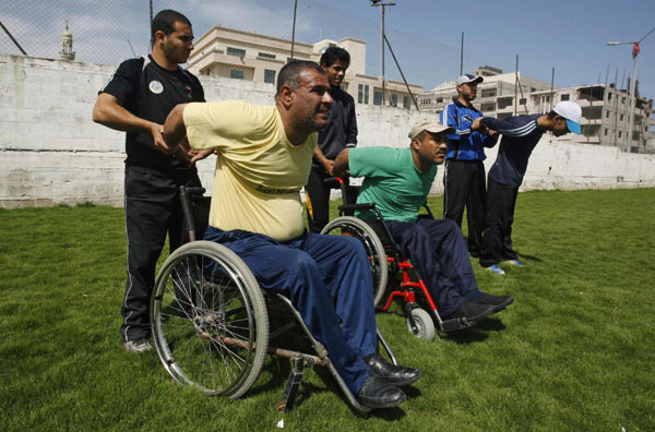 Gaza Paralympians confident of success in London