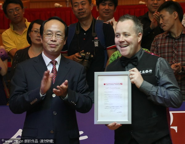 Higgins outclasses Trump in Shanghai Masters final