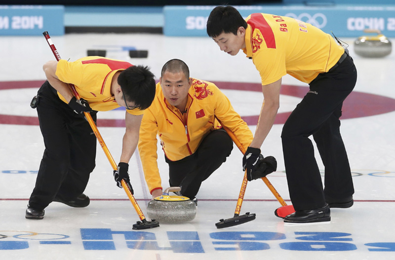 Chinese performance at Sochi Winter Olympic, Feb 10