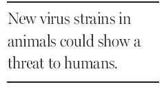 Tracking evolutions of flu in mammals