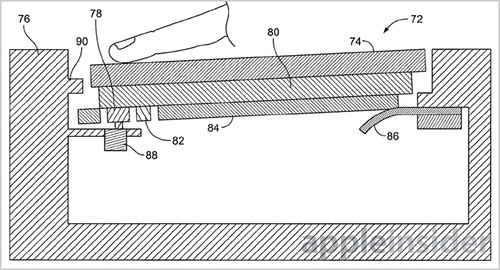 苹果新专利：MacBook的玻璃触控面板