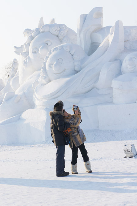 Best snow sculptures in Harbin