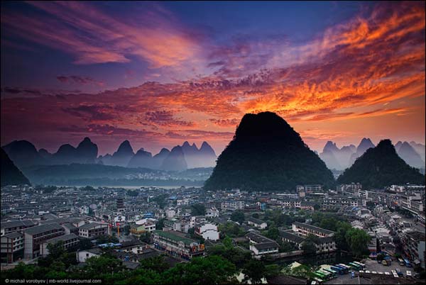 Attractive sceneries around China