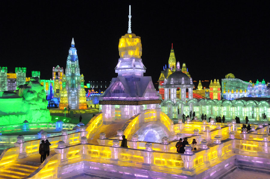 Harbin Int'l Ice and Snow Festival kicks off