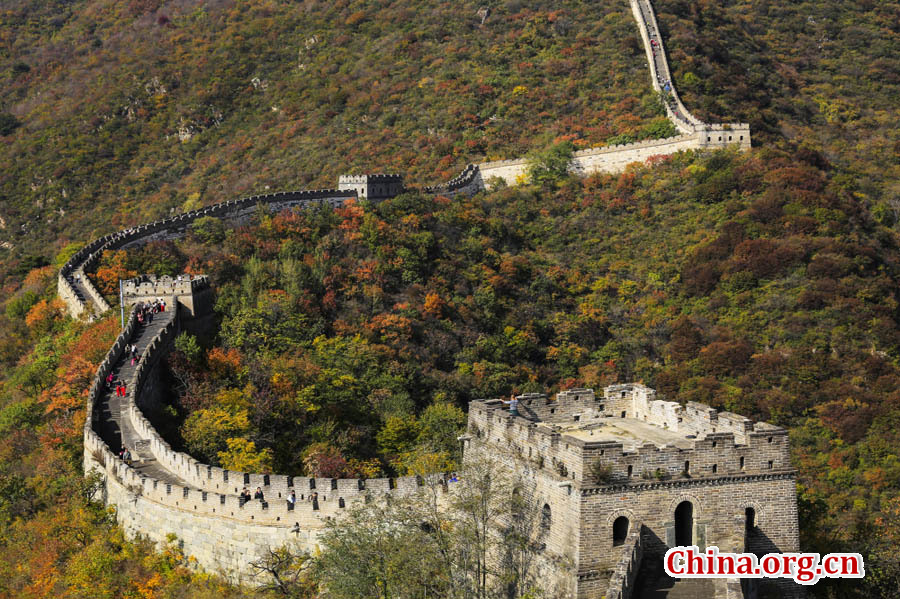 Trip to Mutianyu Great Wall in autumn