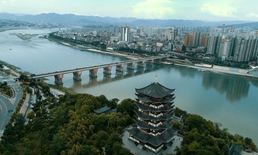 Ecological conditions improve at Hanjiang River