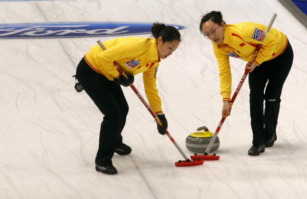 世锦赛仅列第七 中国女子冰壶黑马神话破灭