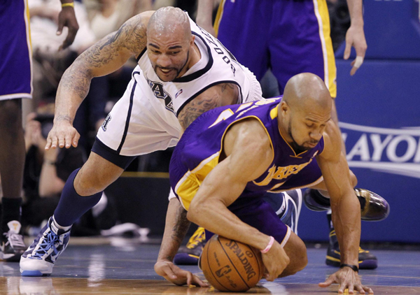 NBA：科比32分 湖人4:0横扫爵士会师太阳