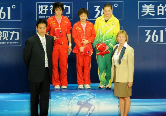 跳水世界杯：胡亚丹女子10米台折桂
