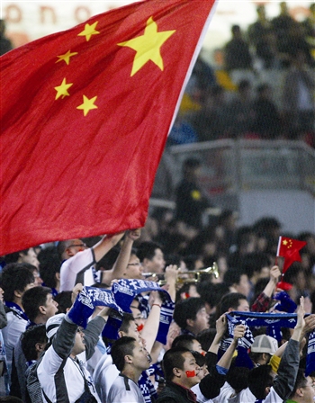 天津泰达为中国足球长脸