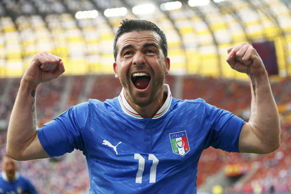 欧洲杯：西班牙1:1意大利 世界冠军握手言和