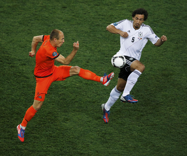 欧洲杯：德国2:1夺连胜 荷兰出线希望渺茫