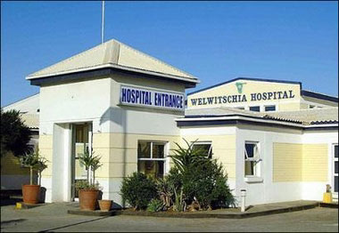 A recent picture of Welwitschia private hospital in the coastal town of Walvis Bay near Swakopmund where US actress Angelina Jolie gave birth to a baby girl. Namibia has offered citizenship to the new baby girl of Jolie and Pitt, born near the western town of Swakopmund.(