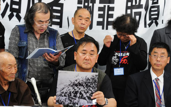 Event commemorating Chinese forced labors held in Odate