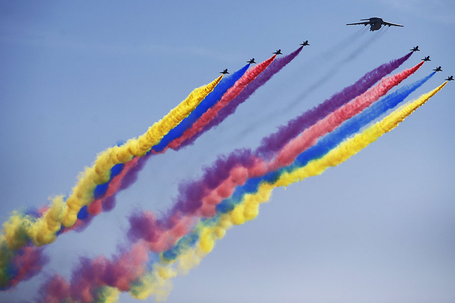 Exciting and memorable moments of the parade