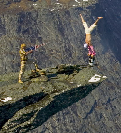 Balancing on the edge of death