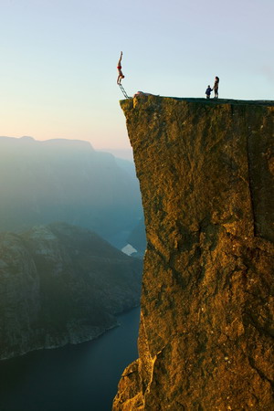 Balancing on the edge of death