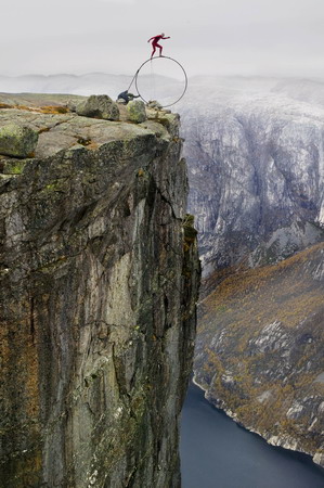 Balancing on the edge of death