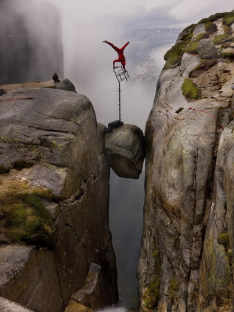 Balancing on the edge of death