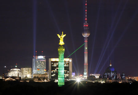 Festival of lights in Berlin