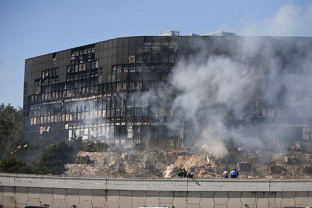 Angry man crashes plane into Texas tax building