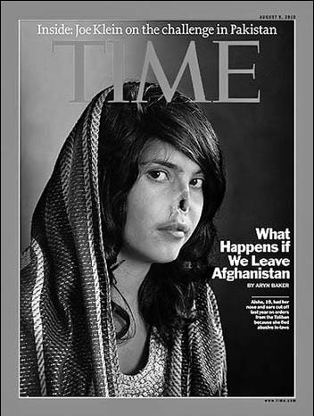 'Afghan girl' cover image stirs debate