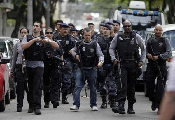 Gunman with AIDS kills 12 at Brazil school