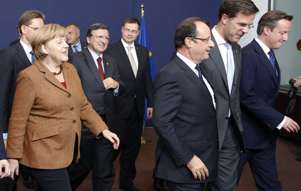 European leaders begin talks over budget cuts