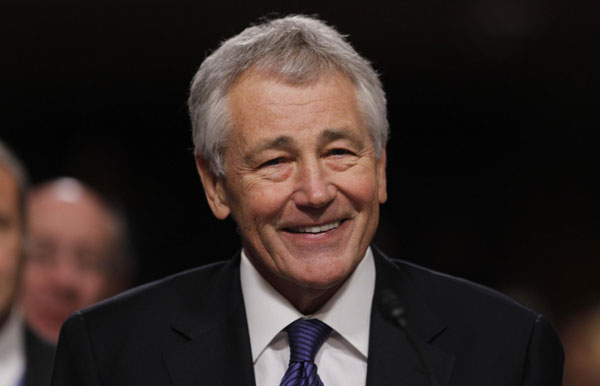 US Senate panel approves Hagel nomination as Pentagon chief