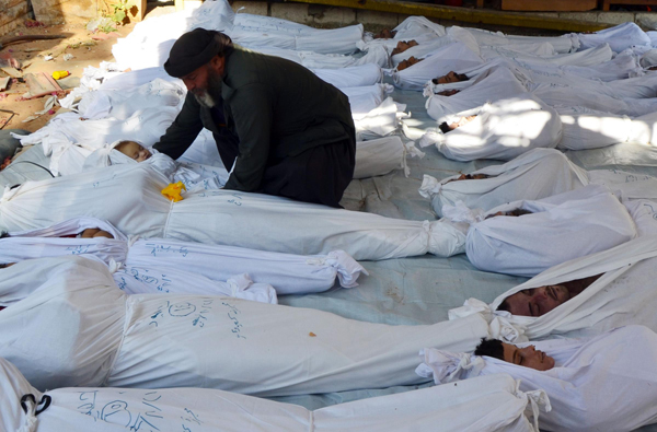 1,193 killed in gov't gas attack - Syria opposition