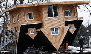 Museum of 'House upside down' opens in Saint Petersburg