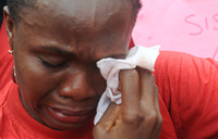 Video appears to show Nigerian schoolgirls praying