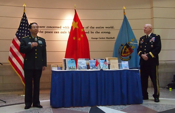 PLA chief pays visit to US
