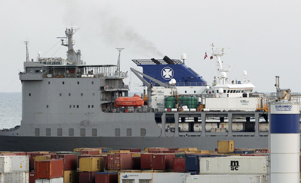 Transfer of Syrian chemicals completed at Italian port