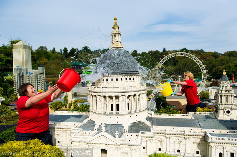 Shower time for Legoland