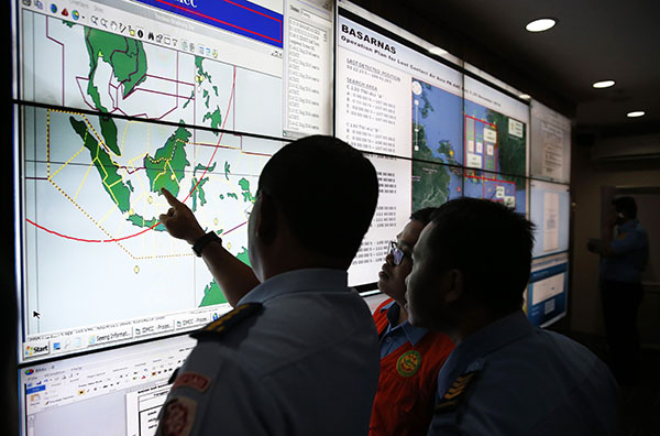 Key developments in disappearance of AirAsia jet