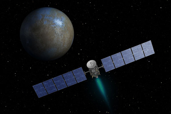 NASA's Dawn spacecraft moves in on dwarf planet Ceres