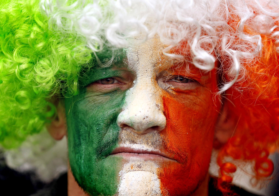 Celebrations of St. Patrick's Day dye the world green