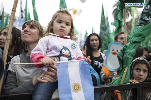 205th anniv. of Revolution of May marked in Argentina