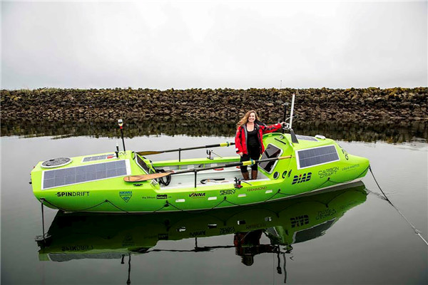 US woman sets out to row across Pacific alone
