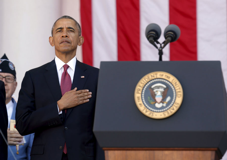 Veterans Day marked across the US