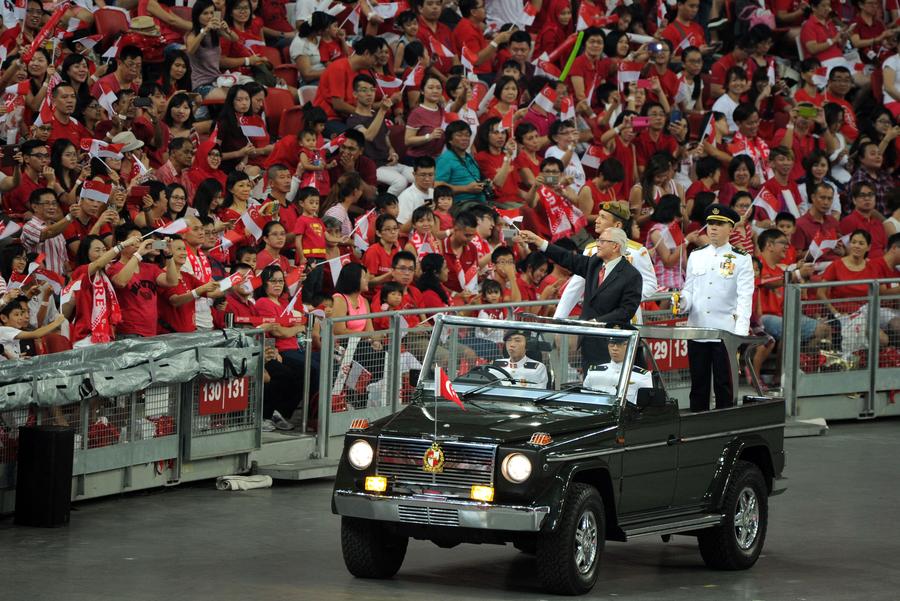 51st anniv. of independence marked in Singapore