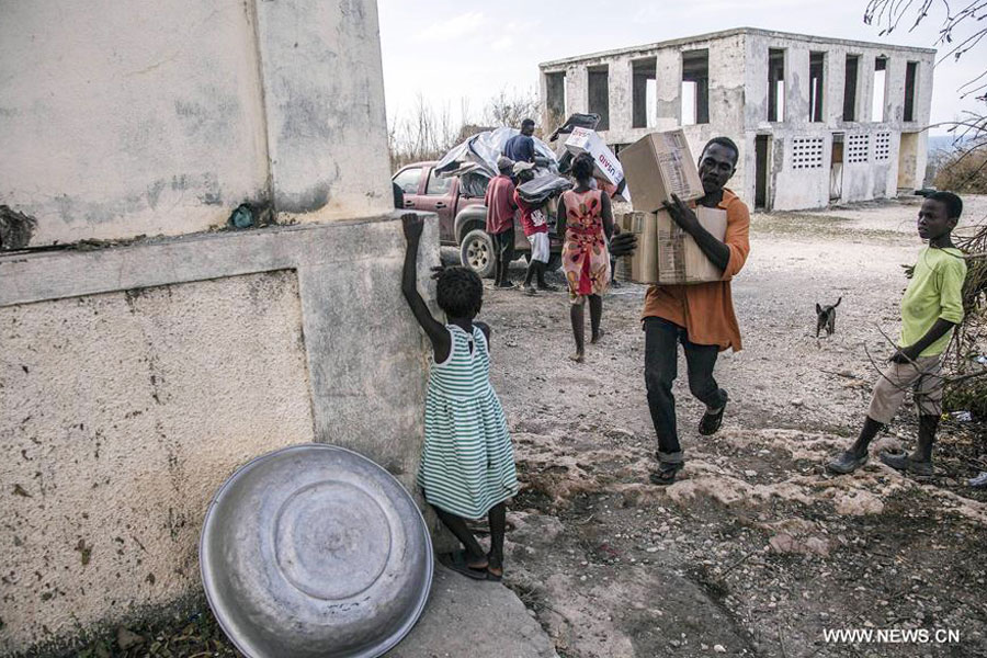 1.4 million Haitians need humanitarian aid due to Hurricane Matthew